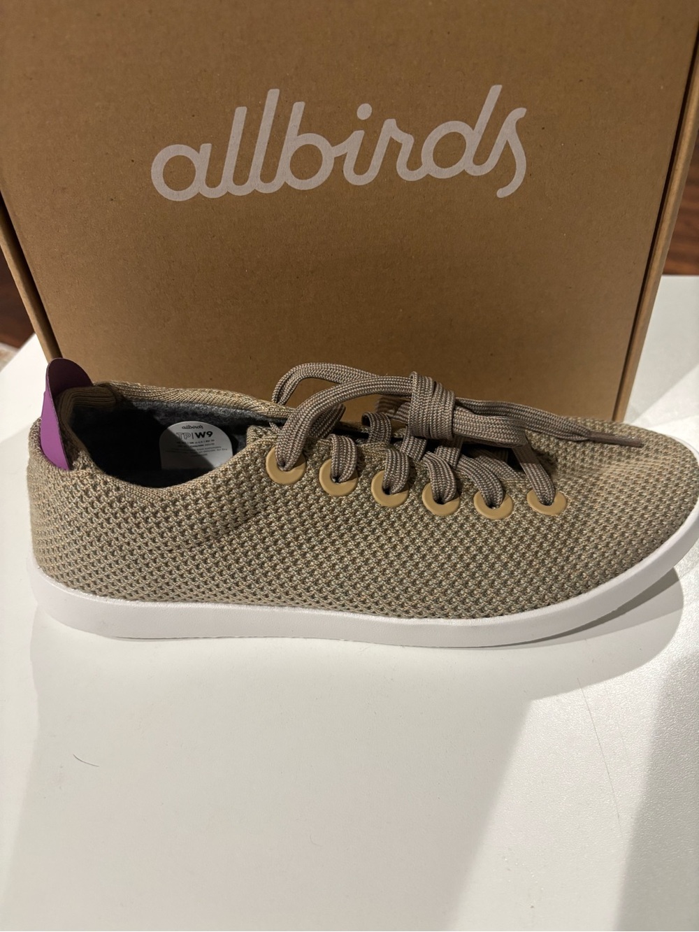 Allbirds Tree Piper Beige Size 9